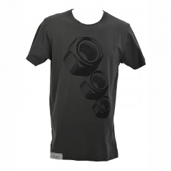 T-Shirt Ecrou - Charcoal