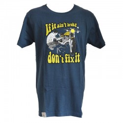 T-Shirt Don't fix it - Bleu