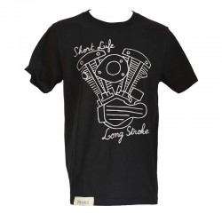 T-Shirt Short life - Black
