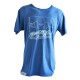 T-shirt CD peugeot blue