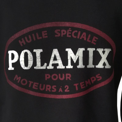 Sweat-shirt Polamix huile - Noir