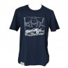 T-shirt CD peugeot navy