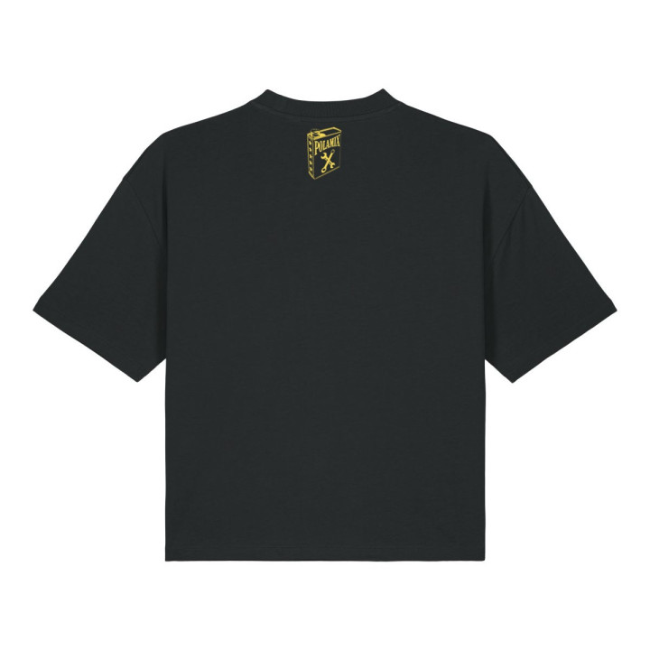 T-Shirt Femme Motel garage - Noir