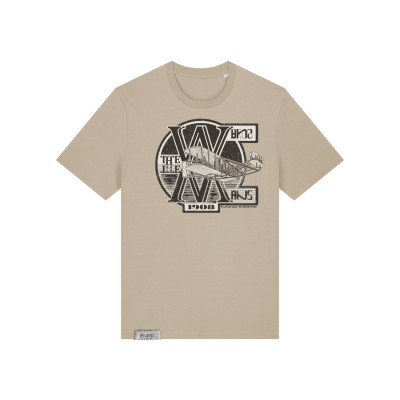 T-Shirt avion wright - sable